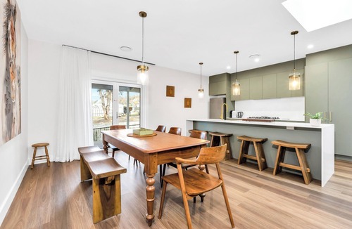 Cooma House | Newly renovated 4 bed, 3 bath retreat with lux stone fireplace & cook’s kitchen