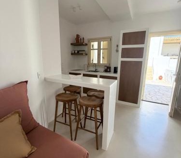 Naousa Apartment | Nicolia Stays Sea View, Jacuzzi, Walk to Centre