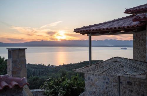 Pigadia Villa | Niki's Tower - Serene Seaview Stone Getaway