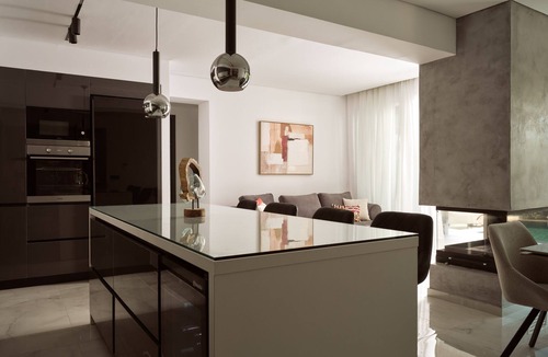 Alikanas Villa | Nomia Villa, with Pool, Gym & Walk to the Beach