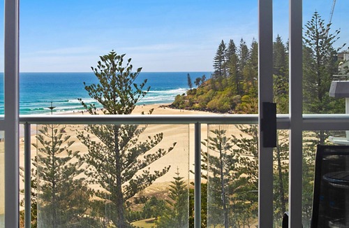 Coolangatta Apartment | Ocean Plaza Unit 835 Beachfront unit right in the heart of Coolangatta with Wi-Fi Inc.
