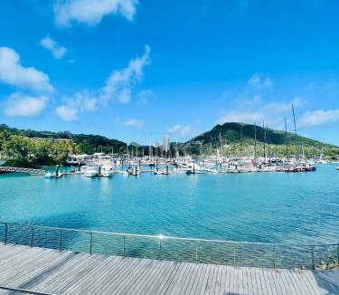 Hamilton Island House | Ocean View Island 2-bedroom Townhouse Buggy Valet service extra Queen air bed