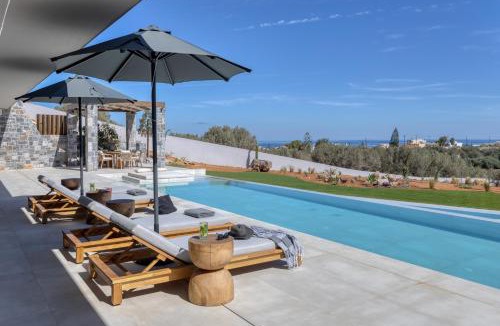 Vathianos Kampos Villa | Olea Hill - Villa Cave with Heated Pool, by Estia