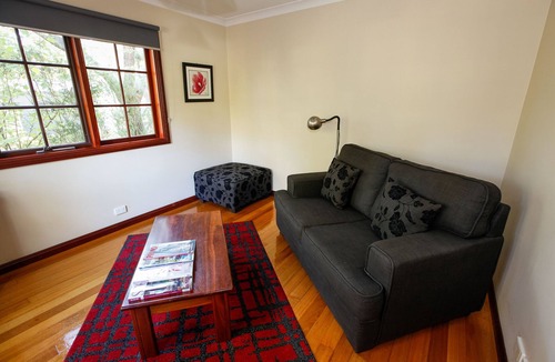 Margaret River Ski Chalet | One Bedroom Chalet perfect for a couples getaway with a separate Bedroom and lounge area.