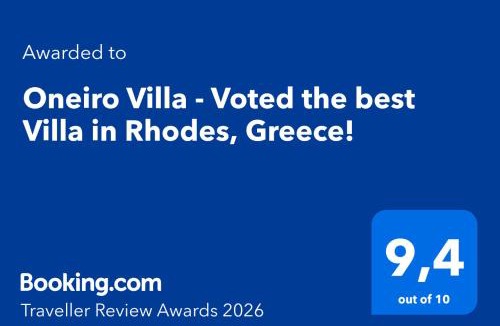 Prassonissi Villa | Oneiro Villa - Voted the best Villa in Rhodes, Greece!
