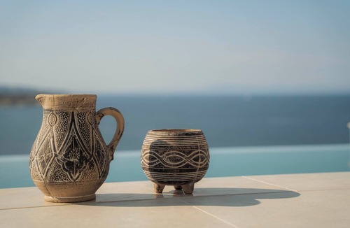 Sithonia House | Panoramic Sea views in Hidden Paradise Alexandria Seaside villas in Kriaritsi