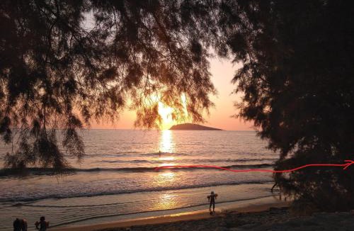 Panormos Apartment | Paradise on Kantouni Beach-20m from Boutique Hotel