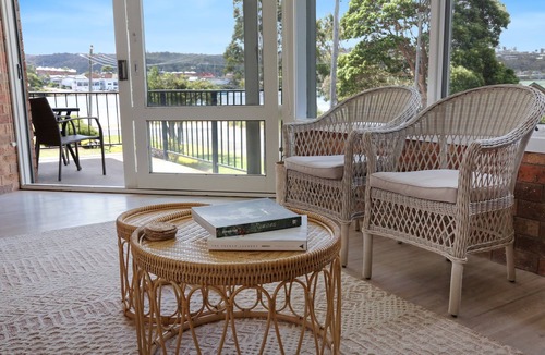 Merimbula Apartment | Pelican Waters 7: Upstairs, wifi and aircon