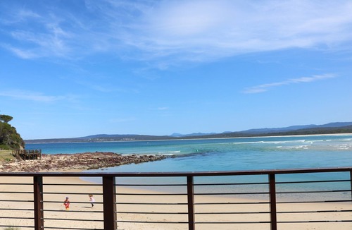 Merimbula Apartment | Pelican Waters Unit 2, ground level accommodation