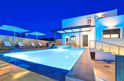 Georgioupolis Villa | Perla Bianca Villa | Heated Pool