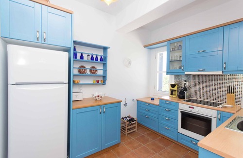 Chrissi Akti House | Picturesque home with amazing view