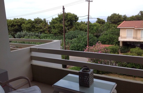 Rafina Apartment | Pretty apartment 1st floor with sea view