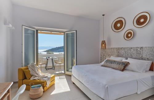 Molos Villa | Private Luxury Scarlet beachfront villa, Molos, Paros