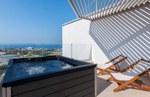 Old Hersonissos Villa | R 1314 Harmony - 2 Bedroom Sea View Villa with Jacuzzi