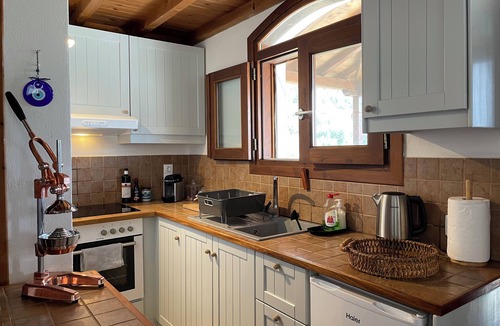 Skopelos Town Cottage | Romantic Pergamonto Cottage with private Pool & SeaView