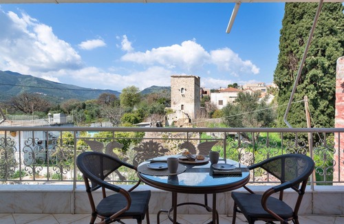 Skoutari Apartment | Room 'Standard 4' with Shared Terrace, Wi-Fi and Air Conditioning