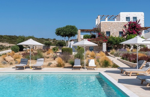 Santa Maria Villa | Sand Key Villa 1 - A beautiful cycladic residence with 7 Bedrooms
