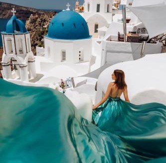 Oia Villa | Santo Blue Horizon - The Blue Domes View