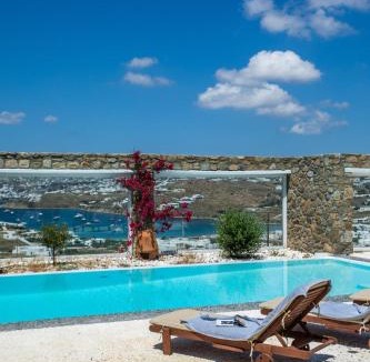 Ornos Villa | Sea View Villa with Private Pool