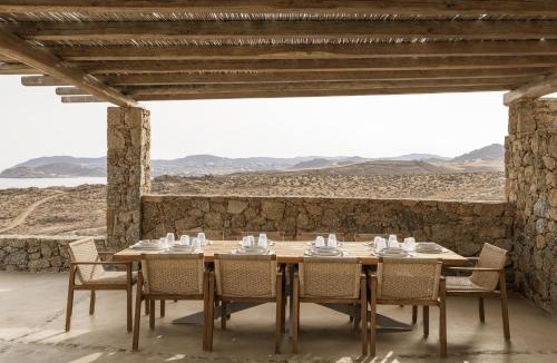 Kalafatis Villa | Seafront 9BDR Serenity in Mykonos