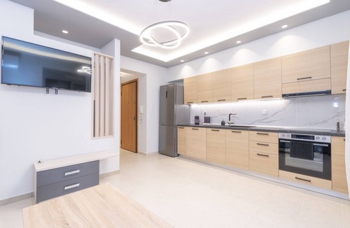 Neos Marmaras Apartment | SithoniaRS Luxury Ground Floor Apartment With Private Garden