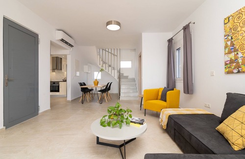 South Rhodes House | South Beach Villas - 2 bedroom sea view with heated pool
