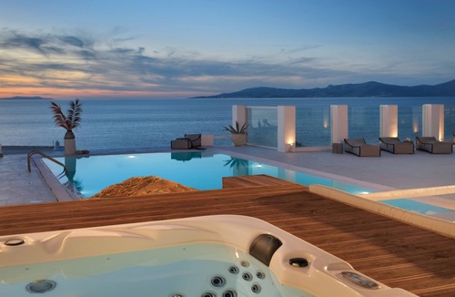 Agios Ioannis Villa | Spacious 5-bedroom Sunset villa with Hot-tub by Calypso Sunset Villas