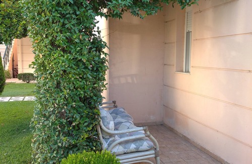 Skala Fourkas Apartment | Spacious two room apartment with patio, 5 min walk from the beach