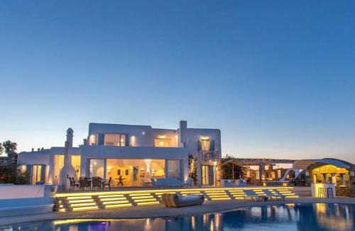 Kalafatis Villa | Spectacular Kalafatis Villa 5 Bedrooms Villa Vibhu Private Jacuzzis