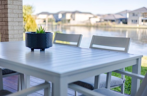 Sanctuary Lakes House | StayAU Magnificent Lakefront Villa Stunning Views