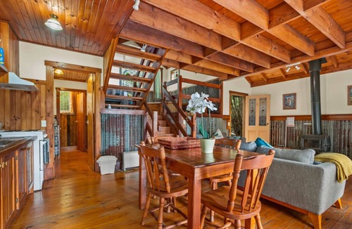 Badger Creek Cabin | StayAU The Loft 1BR Rustic Picturesque Cottage