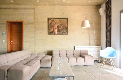 Sifnos Villa | Stone architect villa, 6 suites, swimming pool at the top of the hill