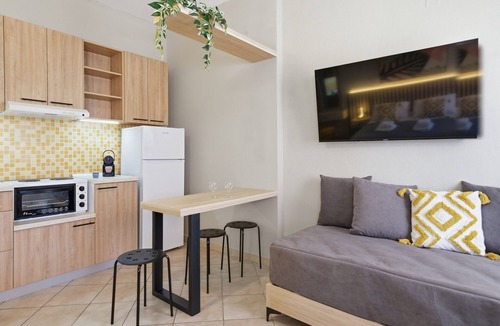 Sivota Apartment | Studio Apartment '1' with Mountain View, Wi-Fi and Air Conditioning