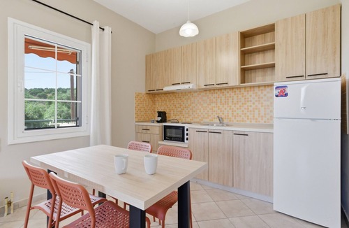 Sivota Apartment | Studio Apartment '4' with Mountain View, Wi-Fi and Air Conditioning