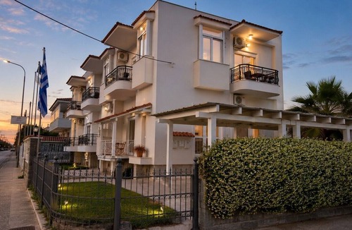 Skala Sotiros Apartment | Studio Apartment 'Chriss 101' with Sea View, Wi-Fi and Air Conditioning