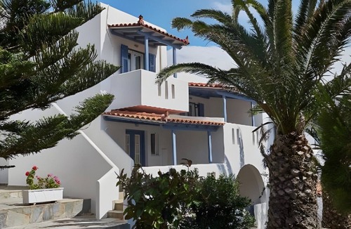 Gavrio Apartment | Studio Apartment 'Irene 8 Superior Triple 1' with Sea View, Wi-Fi and Air Conditioning