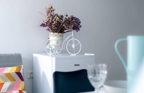 Ixia Apartment | Studio Apartment 'Sea Front In Ixia 2' with Private Garden, Wi-Fi and Air Conditioning