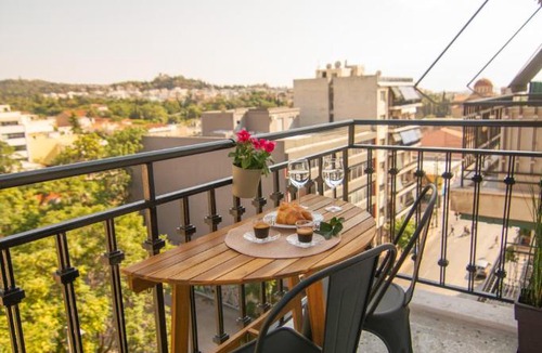 Kerameikos Apartment | Stunning Acropolis View - 500m Metro - At Historical Center