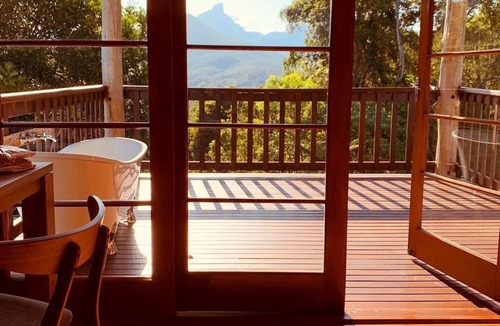 Uki House | Stunning views and total privacy. Summer pool and winter fire.