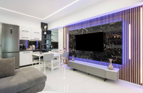 Rhodes Apartment | Sunset Legacy B Apartment with Balcony, Wi-Fi and Air Conditioning