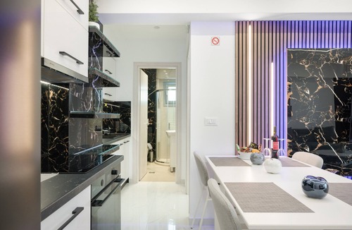 Rhodes Apartment | Sunset Legacy B Apartment with Balcony, Wi-Fi and Air Conditioning