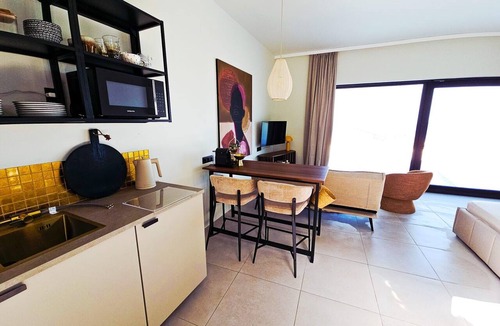 Azolimnos Apartment | Syros House - Suite: Slow Living by the Sea, Private Terrace, Ocean Views