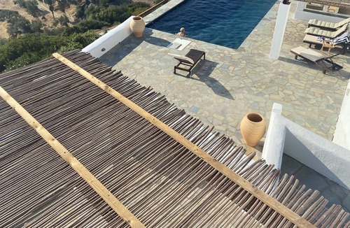 Batsi Villa | The Halcyon's Nest, Maison Cycladique, Avec Vues Spectaculaires,