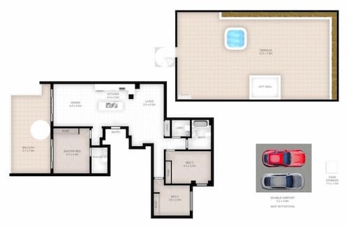 Central Coast Apartment | Three bedroom penthouse apartment