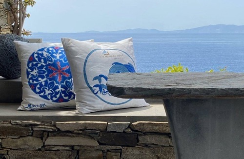 Agios Romanos Villa | Thrilling Tinos See Front Studio | Zoi Studio | Breathtaking Sea Views |.