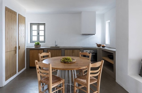Naousa Villa | Turquoise 2 Bedroom Villa Sea View Private Pool