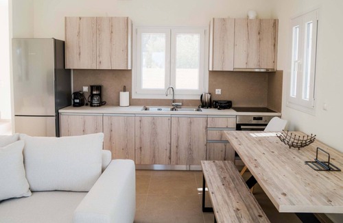 Drios Villa | Twin Suns Villa 01 in Dryos - One bedroom villa with a private pool -