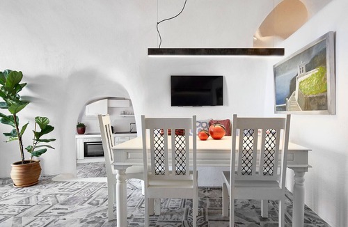 Megalochori Villa | Two Cave Houses with Private Garden Courtyard
