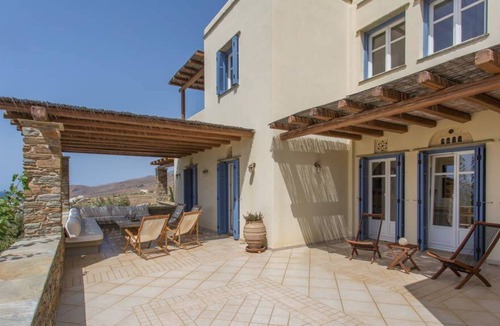 Agios Romanos Villa | Unique view Villa in Tinos