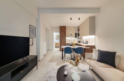 Pangrati Apartment | Urban Elegance 2BR Apartment in Pagrati